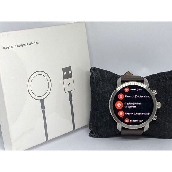 Fossil Gen 3 Authentic Genuine Smart Watch Custom Band FTW4003 LT184 - Picture 1 of 12